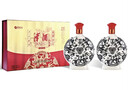 津酒 扁鳳壺 濃香型白酒 40度 500ml*2瓶 禮盒裝 年貨節送禮 純糧釀造 曬單實(shí)拍圖