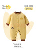 翹腳鴨嬰兒衣服140g加厚連體衣外套夾棉服新生兒滿(mǎn)月寶寶外出保暖秋冬季 曬單實(shí)拍圖