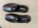木林森男鞋頭層牛皮鞋男休閑鞋春秋季透氣軟底商務(wù)正裝鞋中年爸爸鞋輕便 黑色 40 【皮鞋碼，腳肥選大一碼】 曬單實(shí)拍圖