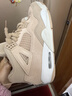 耐克（NIKE）女子 AIR JORDAN 4 RETRO籃球鞋 HV0823-200 38.5 曬單實(shí)拍圖