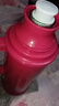 三十年老廠(chǎng)品質(zhì)塑料老式熱水瓶家用鴨嘴長(cháng)效暖瓶保溫壺2.0食品級 紅色平蓋款2.0L 整套外殼+雙層內膽+硅膠塞+口圈 曬單實(shí)拍圖