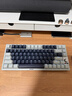 CHERRY櫻桃KW300MX TKL機械鍵盤(pán)81鍵NewVintage無(wú)線(xiàn)熱插拔兼容MACMINI電競辦公家用 海軍藍/灰色 茶軸 曬單實(shí)拍圖