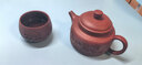 言藝朱泥紫砂大師作品功夫茶具家用酒店泡茶壺八駿雄風(fēng)一壺二杯小套組 曬單實(shí)拍圖