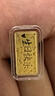中國珠寶38婦女節禮物送女友黃金金條足金9999生日快樂(lè )紀念日1g 曬單實(shí)拍圖