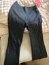貓人（MiiOW）瑜伽微喇褲女士秋冬加絨外穿小個(gè)子高腰緊身顯瘦無(wú)尷尬線(xiàn)鯊魚(yú)褲子 黑色-小個(gè)子款 145-155cm L 建議體重106-120斤 曬單實(shí)拍圖