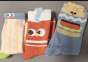 棉奇熊男童襪子春秋薄款高筒襪兒童新疆長(cháng)絨棉秋季棉質(zhì)中筒襪男孩襪3-5 曬單實(shí)拍圖