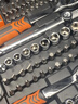 套裝工具箱棘輪扳手汽車(chē)修車(chē)工具全套多功能維修套筒扳手 新黑款72齒216件工具套裝 曬單實(shí)拍圖