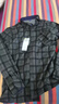 啄木鳥(niǎo)長(cháng)袖格子襯衫男秋冬季加絨加厚保暖男士襯衣休閑大碼爸爸衣服男裝 9918 2XL 曬單實(shí)拍圖