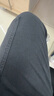 優(yōu)衣庫男裝水洗寬松舒適工裝九分褲休閑褲起居褲26春夏新款481572 481572/09黑色 M 曬單實(shí)拍圖
