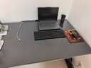 戟創(chuàng  )AGKey-鈦戟S3電競桌臺式電腦桌家用書(shū)桌可裝機械臂桌子碳纖維色 【Super黑-超級版】實(shí)木生態(tài)板 140*80*75cm加深整板 曬單實(shí)拍圖