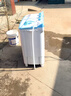 志高（CHIGO）半自動(dòng)雙桶洗衣機 家用小型雙缸洗衣機 老式洗脫分離雙筒雙杠大容量 18.5公斤 雙缸 【強勁動(dòng)力丨洗12+脫6.5】 曬單實(shí)拍圖