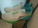 李寧童鞋春夏季新款跑步鞋男大童超輕22YOUNG輕量透氣防滑耐磨運動(dòng)鞋 標準白/熒光亮瑩綠-41(超輕22) 37 曬單實(shí)拍圖