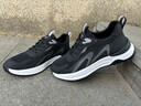 七匹狼男鞋子百搭網(wǎng)面休閑鞋2026新款輕便防臭跑鞋夏季透氣休閑運動(dòng)鞋男 黑色 40 （尺碼偏大） 曬單實(shí)拍圖