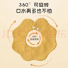 新款ins寶寶口水巾嬰兒小圍嘴A類(lèi)純棉紗布防水新生兒圍兜男寶圍脖 雙面紗布防水圍嘴【六條裝B組】 曬單實(shí)拍圖
