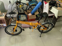 邦德·富士達 折疊自行車(chē)男女式鋁合金禧瑪諾7級變速碟剎超輕迷你學(xué)生便攜單車(chē) 芒果黃(升級版) 20英寸 曬單實(shí)拍圖