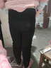 孕婦褲冬特厚加絨加厚大碼休閑運動(dòng)外穿三層棉鯊魚(yú)皮孕婦保暖褲子 黑色(錦綸口袋褲800克) 大碼(適合130-170) 曬單實(shí)拍圖