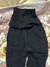 左西男童工裝褲兒童褲子2026春秋款純棉戶(hù)外休閑褲寬松長(cháng)褲 黑色 120 曬單實(shí)拍圖