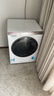 海爾（Haier）迷你滾筒洗衣機3.5公斤超薄全嵌家用小型母嬰兒童全自動(dòng)變頻洗衣機除菌螨內衣洗衣機 3.5KG冰雪白+95高溫煮+內衣洗 滾筒 3.5kg 曬單實(shí)拍圖