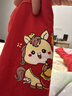 貓人（MiiOW）兒童內褲男童女童本命年套裝平角褲棉質(zhì)中大童大紅喜慶馬年短褲頭 【男童】大紅內褲2條+2雙襪子 2條 170 【建議身高155-165cm】 曬單實(shí)拍圖