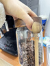 格娜斯咖啡豆粉專(zhuān)用玻璃密封罐高顏值自動(dòng)排氣儲存罐食品級茶葉罐帶勺瓶 曬單實(shí)拍圖