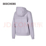 斯凱奇（Skechers）春季女拉鏈連帽衛衣日常通勤舒適長(cháng)袖外套輕質(zhì)柔軟P424W138 曬單實(shí)拍圖