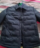 皮爾卡丹（pierre cardin）羽絨服男冬季中青年商務(wù)翻領(lǐng)防風(fēng)保暖羽絨襖子休閑外套 深藍 XL 曬單實(shí)拍圖