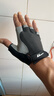 回力（Warrior）健身手套男單杠防磨訓練擼鐵女透氣防滑半指騎行手套戶(hù)外登山運動(dòng) 黑色均碼【升級款防滑耐磨】 曬單實(shí)拍圖