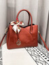 妙麗牛皮包包女包紅色手提新娘婚包品牌斜挎生日女神節38婦女節禮物 曬單實(shí)拍圖