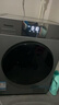 松下大海豹京選 滾筒單洗 10KG大容量 水氧防過(guò)敏除螨 泡泡精華洗 羊毛羽絨洗 純平全嵌   XQG100-C3AB 曬單實(shí)拍圖