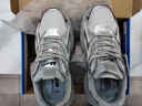 回力（Warrior）官方老爹鞋女鞋春季學(xué)生時(shí)尚百搭休閑鞋女厚底運動(dòng)鞋子女 銀色37 曬單實(shí)拍圖
