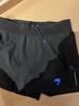 NEDAO26新品內道輕翼腰包3寸跑步短褲3.0男女大容量彈力運動(dòng)跑步褲 夜跑黑（男） XL 曬單實(shí)拍圖