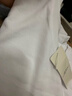 班尼路（Baleno）白色正肩長(cháng)袖T恤女2026春秋季新款寬松純棉打底衫女裝內搭上衣服 曬單實(shí)拍圖