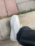 逐升休閑鞋男鞋春夏季透氣小白鞋子男款板鞋純白運動(dòng)百搭厚底帆布鞋 RF-7007白色 41 曬單實(shí)拍圖