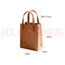 圓本加厚簡(jiǎn)約牛皮紙收納袋購物袋文件禮品袋手提補習袋紙袋便當飯盒袋 曬單實(shí)拍圖