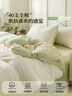 無(wú)印良品100%純棉床上四件套 1.5/1.8米雙人床上用品全棉床單枕套 被套200*230cm 曬單實(shí)拍圖