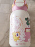 特美刻（TOMIC）兒童保溫杯316不銹鋼水杯幼兒園小學(xué)生開(kāi)學(xué)必備水生日新年禮物 粉色【一杯雙飲+送杯套】550ml 曬單實(shí)拍圖