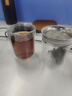 原初格物來(lái)福悅心泡茶壺茶具懶人泡茶神器辦公室家用個(gè)人專(zhuān)用茶水分離玻璃 200ML悅心泡茶壺（來(lái)福濾網(wǎng))+220ML雙層玻璃茶杯 曬單實(shí)拍圖