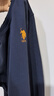 U.S. POLO ASSN.衛衣男秋季圓領(lǐng)潮流寬松長(cháng)袖T恤男士休閑上衣男裝 藏藍色 XL  曬單實(shí)拍圖