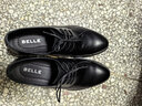 百麗男鞋商務(wù)正裝休閑增高真皮鞋10503AM0 黑色-經(jīng)典版 44 曬單實(shí)拍圖