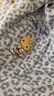野獸派家居（tbh）三麗鷗Hello Kitty天絲棉家居服套裝可外穿睡衣 短款 牛仔豹紋 M 曬單實(shí)拍圖
