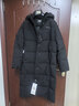 波司登（BOSIDENG）25新款羽絨服女長(cháng)款90絨通勤時(shí)尚休閑連帽冬季保暖外套B250245166 黑色8056 M 165/88A 體重約110-120斤 曬單實(shí)拍圖