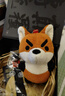 問(wèn)童子 奮斗系列掛偶 毛絨小玩偶兔豬公仔玩具小掛件鑰匙扣新年禮物 奮斗掛偶 狐 曬單實(shí)拍圖
