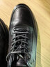 奧康（Aokang）奧康男鞋透氣休閑皮鞋商務(wù)休閑鞋舒適百搭厚底運動(dòng)鞋 黑色39  曬單實(shí)拍圖