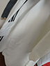 adidas經(jīng)典三條紋運動(dòng)連帽夾克外套男女春季阿迪達斯三葉草   亮白   M 曬單實(shí)拍圖