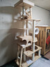 獸牌美居實(shí)木貓爬架大型貓樹(shù)貓窩一體豪華不占地貓架超高不晃大貓適用 美居CC S丨雙太空艙【預售中】 曬單實(shí)拍圖