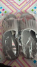 名創(chuàng  )優(yōu)品（MINISO）軟云系列浴室拖鞋 灰色43-44碼 曬單實(shí)拍圖