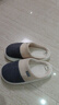 潔麗雅（Grace）棉拖鞋男士秋冬季室內防臭防滑居家保暖厚底踩屎感拖鞋男款冬天 曬單實(shí)拍圖