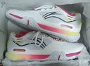 李寧（LI-NING）羽毛球鞋貼地飛行3lite透氣運動(dòng)鞋AYTV003 標準白/品紅色 41 曬單實(shí)拍圖