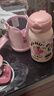 BABLOV花伴森保溫杯女士水杯高顏值便攜大容量杯學(xué)生兒童吸管杯禮物 曬單實(shí)拍圖