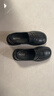 達芙妮單鞋女牛皮小皮鞋新款百搭平底樂(lè )福鞋一腳蹬女鞋422104579 黑色38 曬單實(shí)拍圖